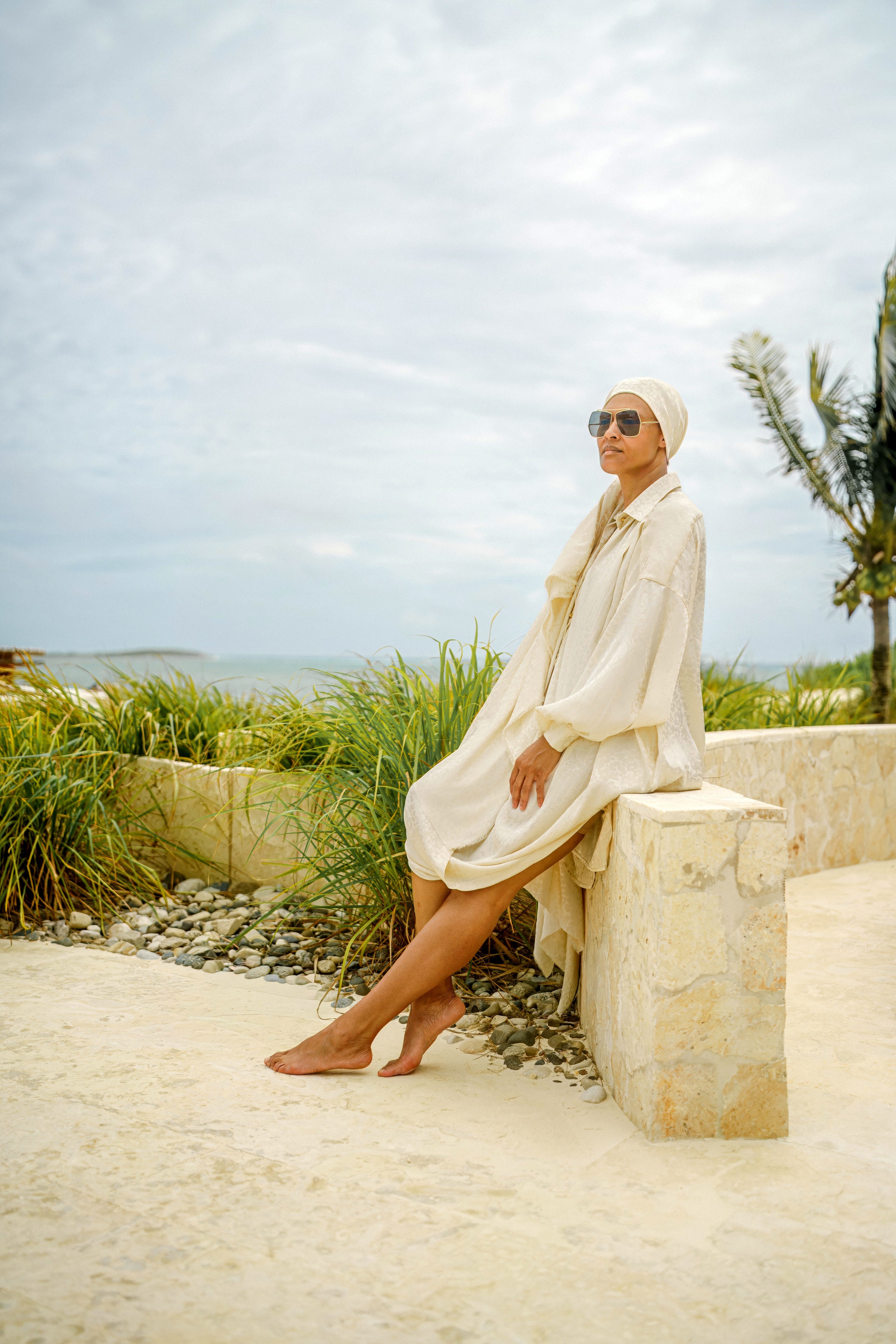 Angel Twist Front Shirt Dress
