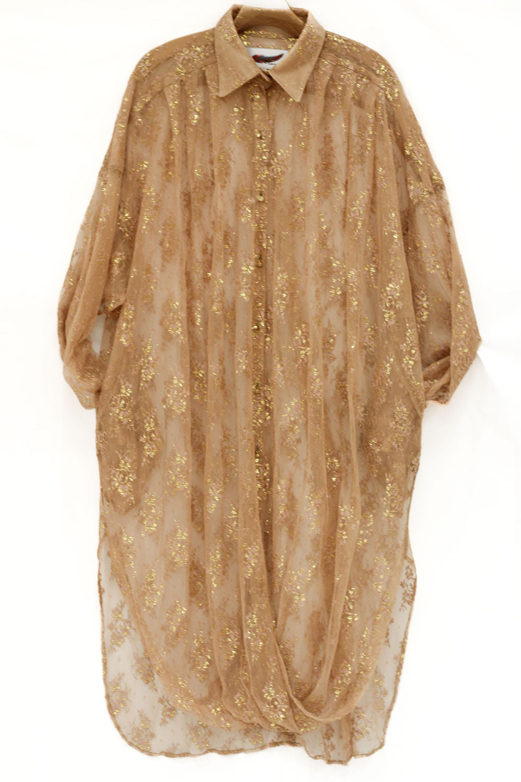 Angel Twist Front Shirt Dress