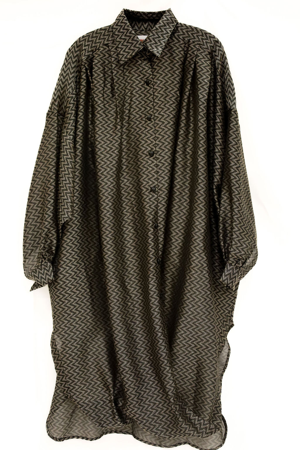 Angel Twist Front Shirt Dress