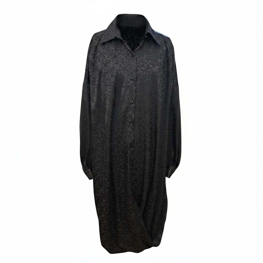 Angel Twist Front Shirt Dress