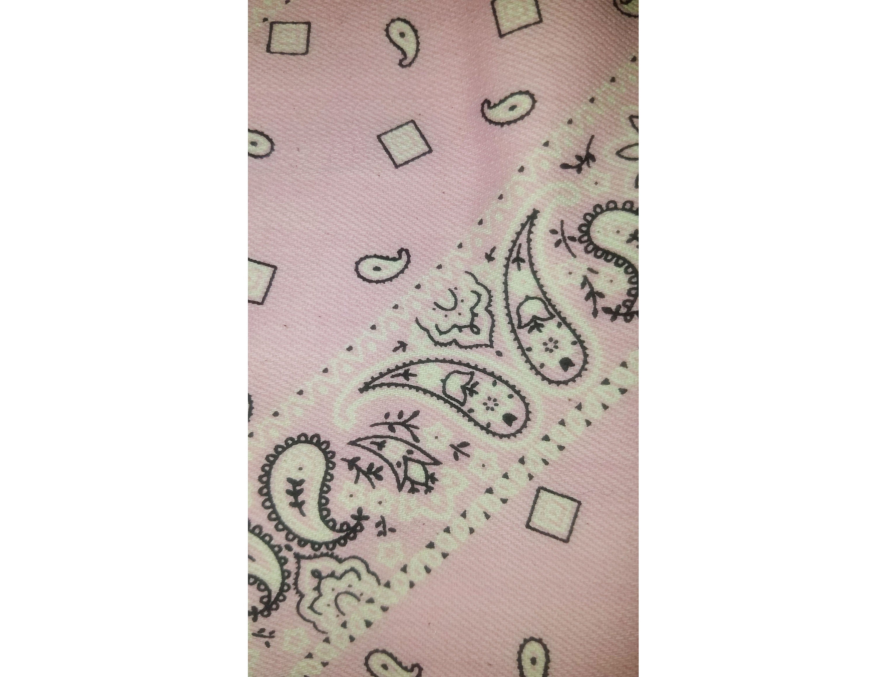 Sheila Moldable Headband-PINK BANDANNA