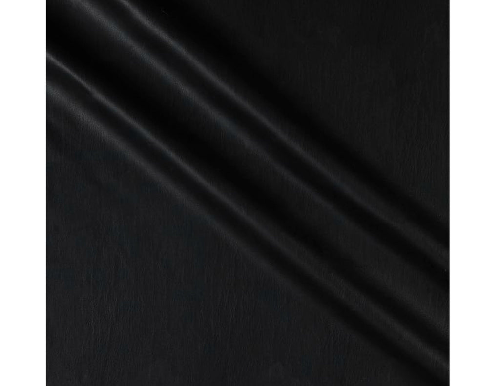 Sheila Moldable Headband-Black Vegan Leather