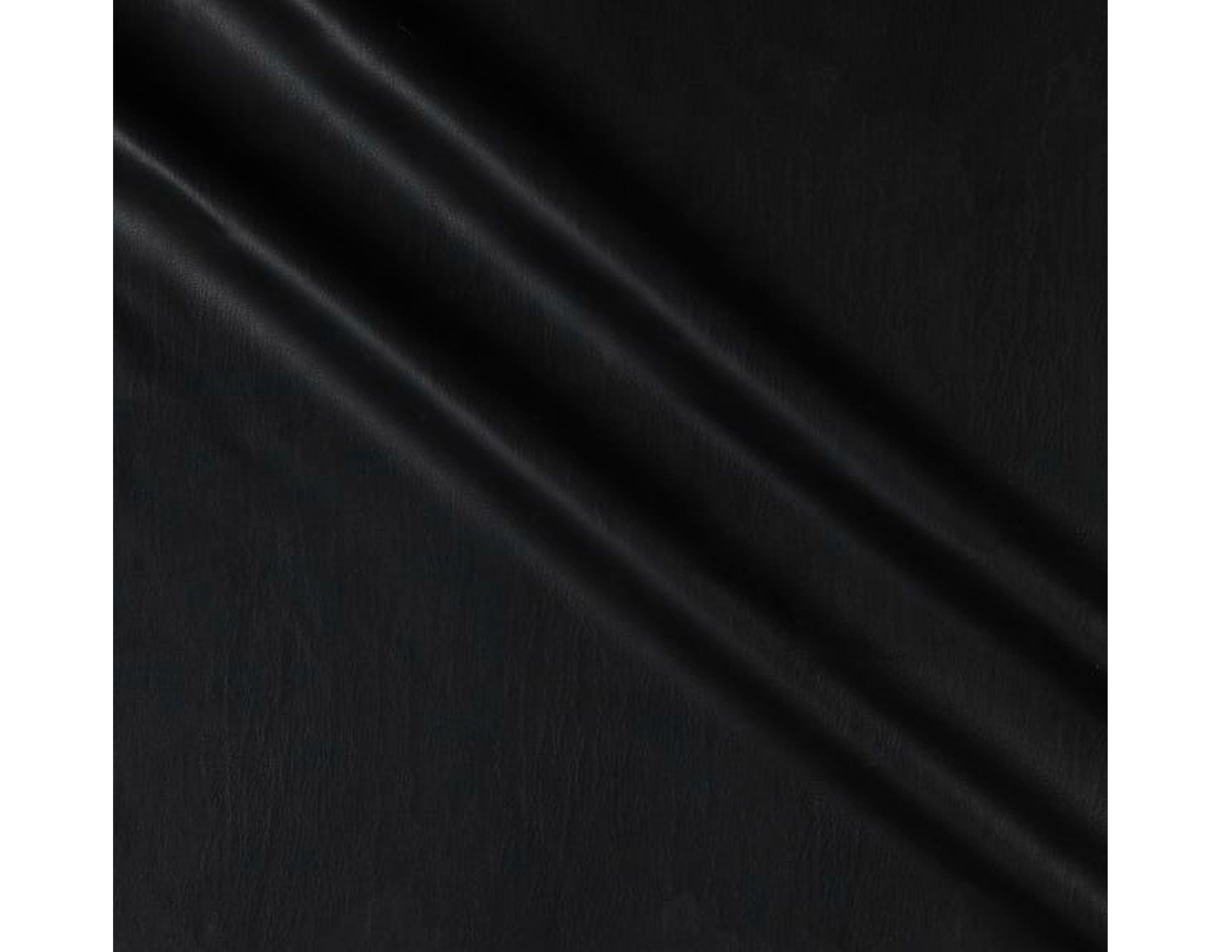 Wanda Turban - Stretch Black Vegan Leather