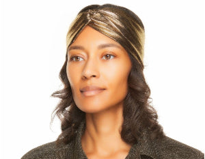 Wanda Turban - Gold Metallic